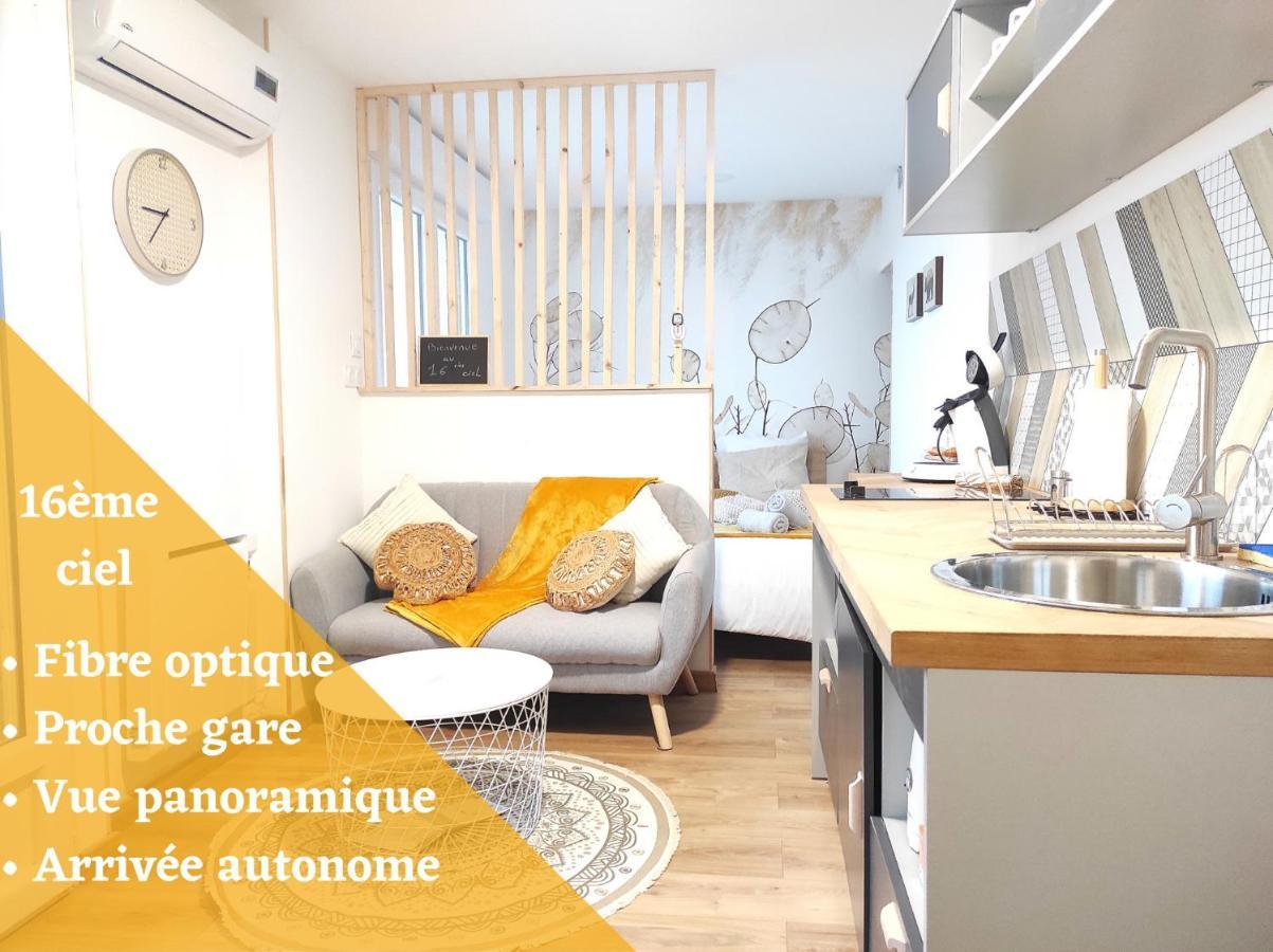 ☆ 16Eme Ciel ☆ Proche Gare ☆ Vue Panoramique ☆ Clim. Apartment Toulouse Ngoại thất bức ảnh
